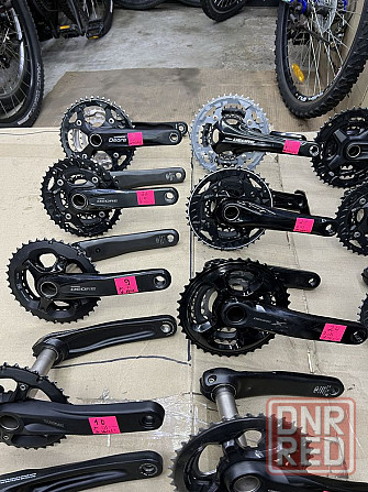 Продам вело шатуны перекидки манетки Shimano Deore XT/SLX/Sram Запорожье - изображение 2