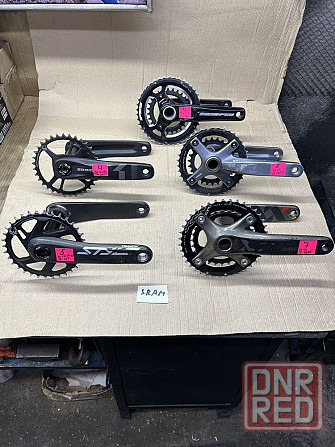Продам вело шатуны перекидки манетки Shimano Deore XT/SLX/Sram Запорожье - изображение 8