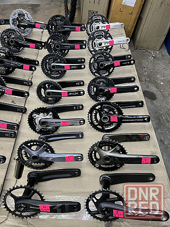 Продам вело шатуны перекидки манетки Shimano Deore XT/SLX/Sram Запорожье - изображение 6