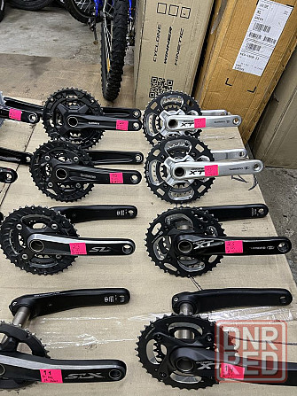 Продам вело шатуны перекидки манетки Shimano Deore XT/SLX/Sram Запорожье - изображение 4