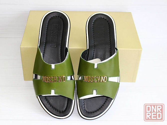 Шлепки, шлепанцы Moschino. Италия. Р-ры 40,43,44 Запорожье - изображение 3