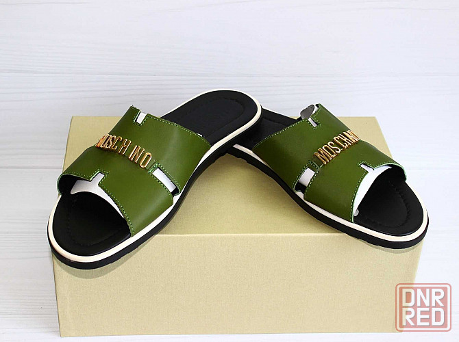 Шлепки, шлепанцы Moschino. Италия. Р-ры 40,43,44 Запорожье - изображение 1