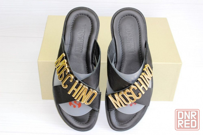 Шлепки, шлепанцы Moschino. Италия. Р-ры 41,42,44 ferragamo Запорожье - изображение 3