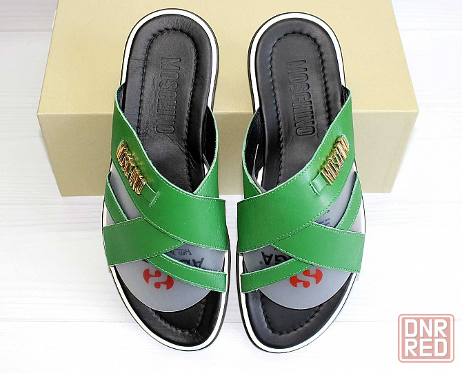 Шлепки, шлепанцы Moschino. Италия. Р-Ры 41,43,44 Запорожье - изображение 6