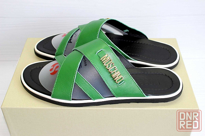 Шлепки, шлепанцы Moschino. Италия. Р-Ры 41,43,44 Запорожье - изображение 5