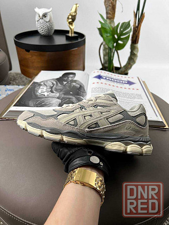 Мужские кроссовки асикс гель ник ASICS Gel-NYC Beige Grey [41-46] Запорожье - изображение 3