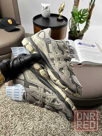 Мужские кроссовки асикс гель ник ASICS Gel-NYC Beige Grey [41-46] Запорожье - изображение 7