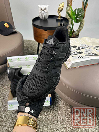 Мужские кроссовки адидас марафон про Adidas Marathon Pro+ All Black Запорожье - изображение 2