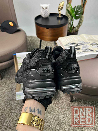 Мужские кроссовки адидас марафон про Adidas Marathon Pro+ All Black Запорожье - изображение 8