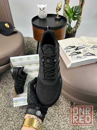 Мужские кроссовки адидас марафон про Adidas Marathon Pro+ All Black Запорожье - изображение 4