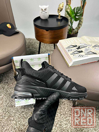 Мужские кроссовки адидас марафон про Adidas Marathon Pro+ All Black Запорожье - изображение 5