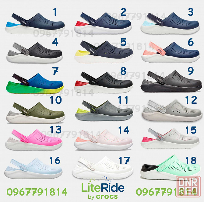 Crocs LiteRide Мужские  кроксы лайт райт Запорожье - изображение 2