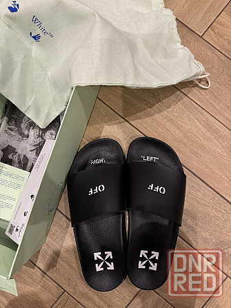 Шлепки тапки Off-white Запорожье - изображение 1