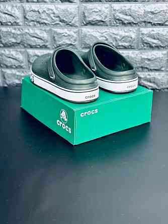 Мужские шлепанцы Crocs Зелёные Шлепанцы Кроксы Чоловічі Крокси Запорожье