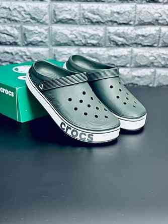 Мужские шлепанцы Crocs Зелёные Шлепанцы Кроксы Чоловічі Крокси Запорожье