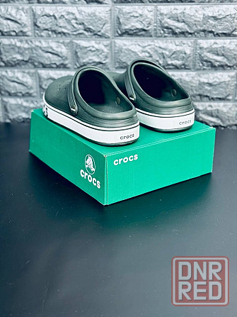 Мужские шлепанцы Crocs Зелёные Шлепанцы Кроксы Чоловічі Крокси Запорожье - изображение 3