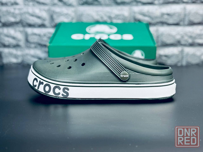 Мужские шлепанцы Crocs Зелёные Шлепанцы Кроксы Чоловічі Крокси Запорожье - изображение 5