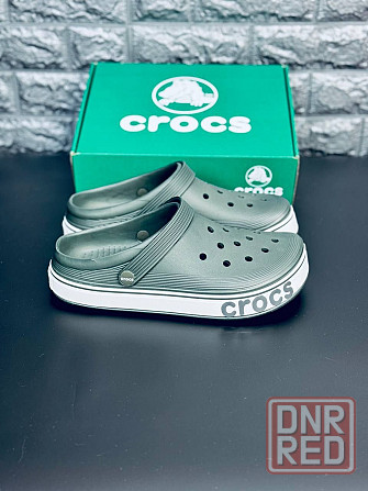 Мужские шлепанцы Crocs Зелёные Шлепанцы Кроксы Чоловічі Крокси Запорожье - изображение 6