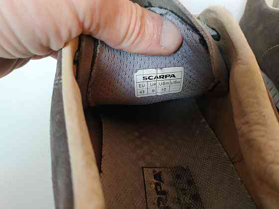 SCARPA кожаные кроссовки Запорожье