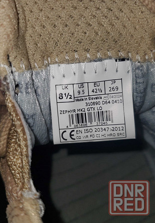 Кроссовки Lowa ZEPHYR MK2 GTX LO Deserte Оригинал 40 41 42 42.5 45 46 Запорожье - изображение 8
