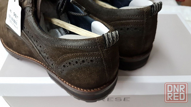 Туфли из нат.замши и кожи Verese 40р,пр-во Италия. Запорожье - изображение 5