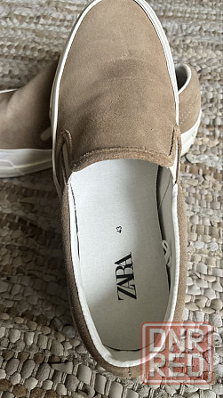 Слипоны Zara натуральная замша Запорожье - изображение 2