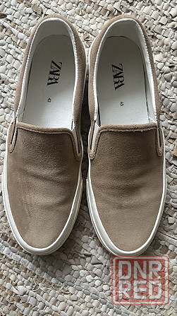 Слипоны Zara натуральная замша Запорожье - изображение 4