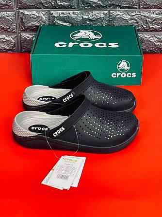 Шлепанцы Crocs мужские Rich Black новинка 2025! Топ продаж! кроксы Запорожье