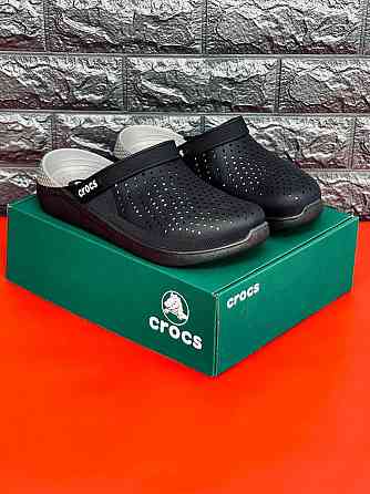 Шлепанцы Crocs мужские Rich Black новинка 2025! Топ продаж! кроксы Запорожье