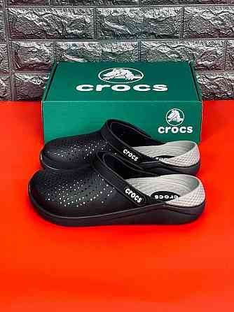 Шлепанцы Crocs мужские Rich Black новинка 2025! Топ продаж! кроксы Запорожье