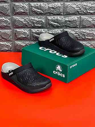Шлепанцы Crocs мужские Rich Black новинка 2025! Топ продаж! кроксы Запорожье
