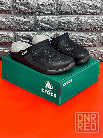 Шлепанцы Crocs мужские Rich Black новинка 2025! Топ продаж! кроксы Запорожье - изображение 5