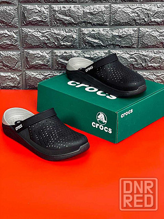 Шлепанцы Crocs мужские Rich Black новинка 2025! Топ продаж! кроксы Запорожье - изображение 6