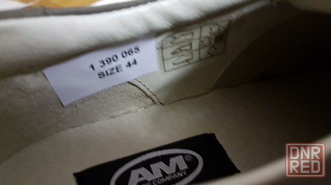 Кожаные сверху и внутри кроссовки немецкой фирмы Am Shoe 44р,оригинал. Запорожье - изображение 6