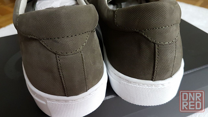 Кожаные сверху и внутри кроссовки немецкой фирмы Am Shoe 44р,оригинал. Запорожье - изображение 4