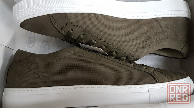 Кожаные сверху и внутри кроссовки немецкой фирмы Am Shoe 44р,оригинал. Запорожье - изображение 3