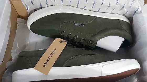Кроссовки из нат.замши JackJones 43р,стелька 28см,3 цвета,оригинал. Запорожье