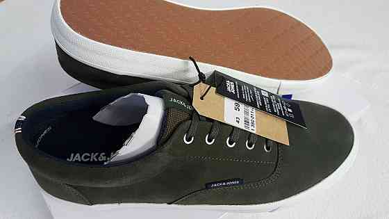 Кроссовки из нат.замши JackJones 43р,стелька 28см,3 цвета,оригинал. Запорожье