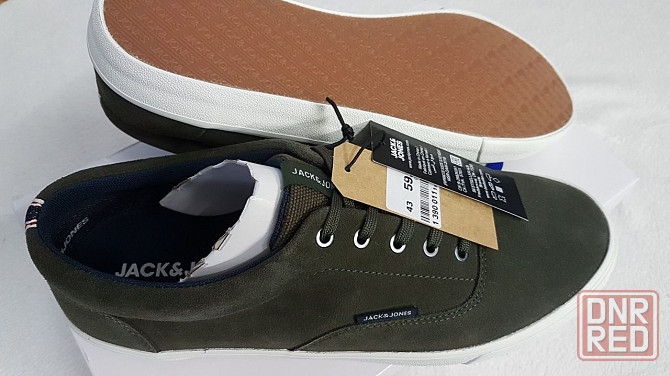 Кроссовки из нат.замши JackJones 43р,стелька 28см,3 цвета,оригинал. Запорожье - изображение 3