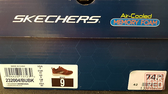 Кроссовки Skechers VERKONA 42р,стелька 27см,оригинал. Запорожье - изображение 7