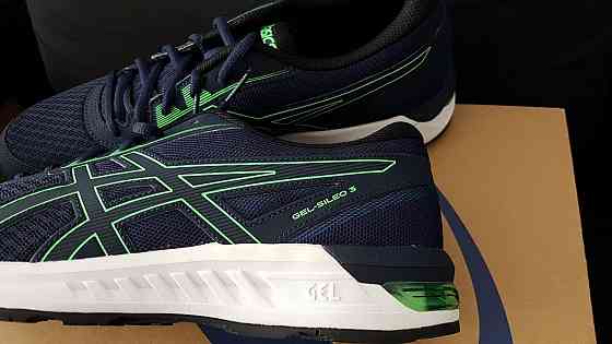 Легкие и мягкие кроссовки Asics Gel-Sileo3 45,46р,оригинал. Запорожье