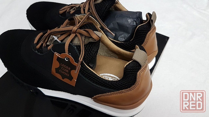 Кожаные кроссовки немецкой фирмы Am Shoe 40,41 размеры,оригинал. Запорожье - изображение 6