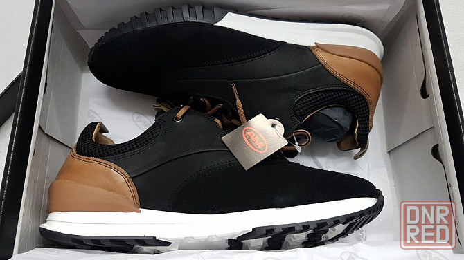 Кожаные кроссовки немецкой фирмы Am Shoe 40,41 размеры,оригинал. Запорожье - изображение 3