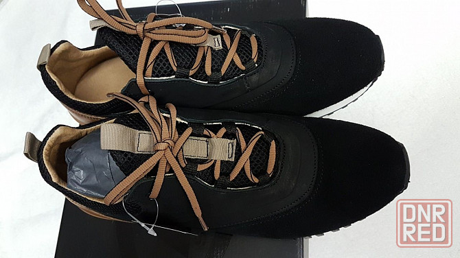 Кожаные кроссовки немецкой фирмы Am Shoe 40,41 размеры,оригинал. Запорожье - изображение 5