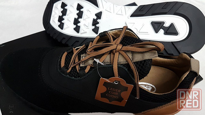 Кожаные кроссовки немецкой фирмы Am Shoe 40,41 размеры,оригинал. Запорожье - изображение 8