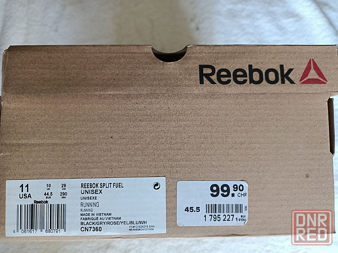 Кроссовки Reebok SPLINT FUEL 45р стелька 28,5см,оригинал. Запорожье - изображение 8
