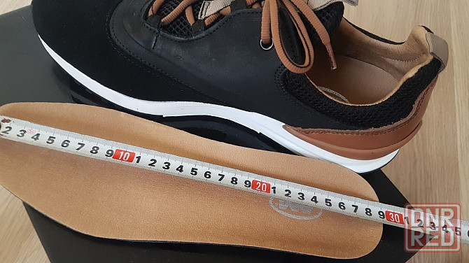 Кожаные демисезонные кроссовки немецкой фирмы Am Shoe 44размер,оригина Запорожье - изображение 7