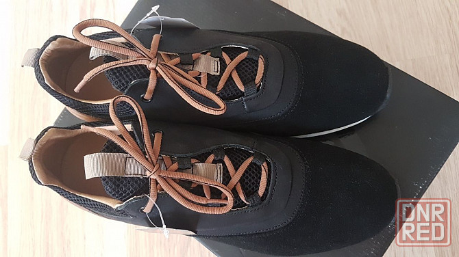 Кожаные демисезонные кроссовки немецкой фирмы Am Shoe 44размер,оригина Запорожье - изображение 6