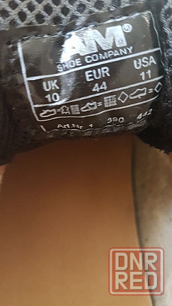 Кожаные демисезонные кроссовки немецкой фирмы Am Shoe 44размер,оригина Запорожье - изображение 4