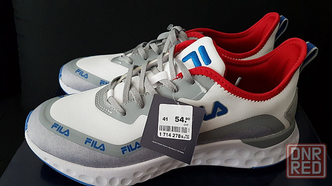 Легкие и мягкие кроссовки Fila 41р,стелька 26см,оригинал. Запорожье - изображение 1